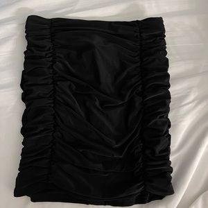 Ruched skirt